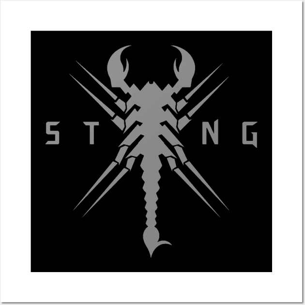 Sting Scorpion's Wall Art by IndianaWild